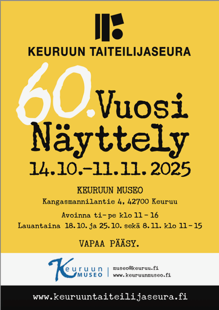 Taiteilijaseuran 60. vuosinäyttelyjuliste
